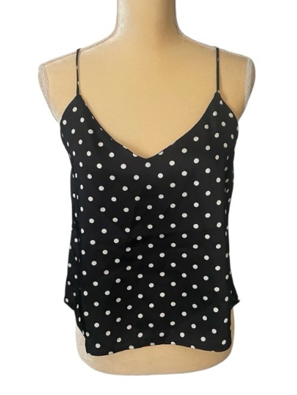 Blouse Bundle Size S | Adrianna Papell & Fashion Nova Polka Dot Tops - Picture 6 of 9